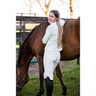 Legging d'équitation à fond full-grip Cycle Four ROAN Vert clair