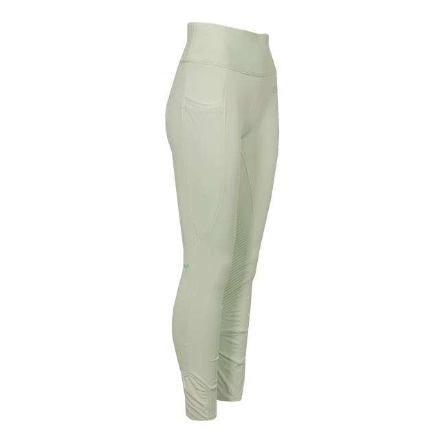 Legging d'équitation à fond full-grip Cycle Four ROAN Vert clair