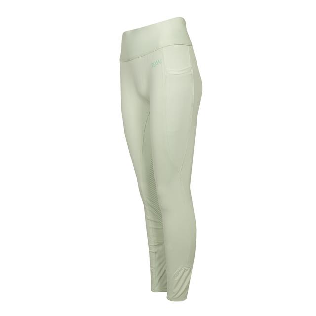 Legging d'équitation à fond full-grip Cycle Four ROAN Vert clair