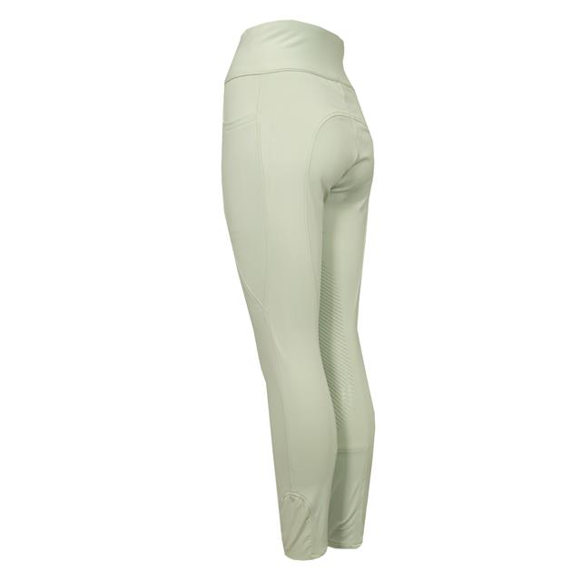 Legging d'équitation à fond full-grip Cycle Four ROAN Vert clair