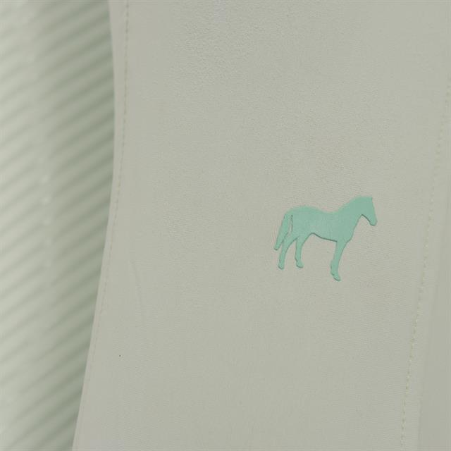 Legging d'équitation à fond full-grip Cycle Four ROAN Vert clair