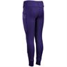 Legging d'équitation à fond full-grip Diva Violet Harry's Horse Enfantss Mauve foncé