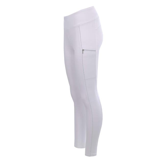 Legging d'équitation à fond full-grip EJCompetition Epplejeck Blanc