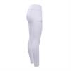 Legging d'équitation à fond full-grip EJCompetition Epplejeck Enfantss Blanc