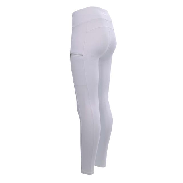 Legging d'équitation à fond full-grip EJCompetition Epplejeck Enfantss Blanc