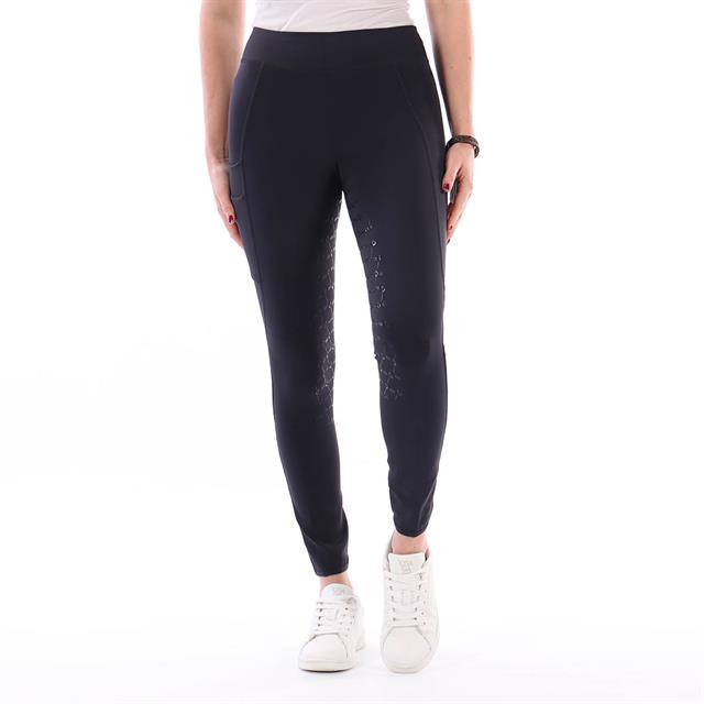 Legging d'équitation à fond full grip EJPhebe Enfantss Epplejeck Bleu foncé