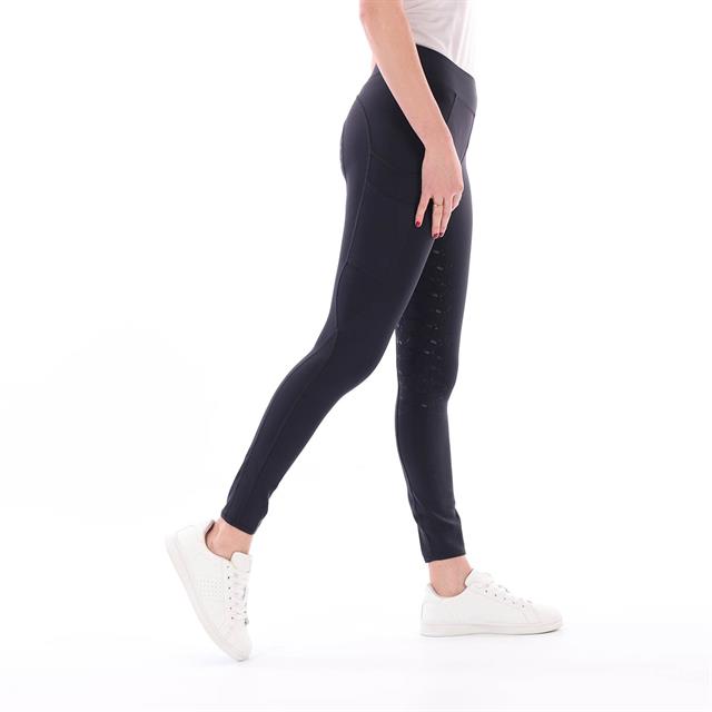 Legging d'équitation à fond full grip EJPhebe Enfantss Epplejeck Bleu foncé
