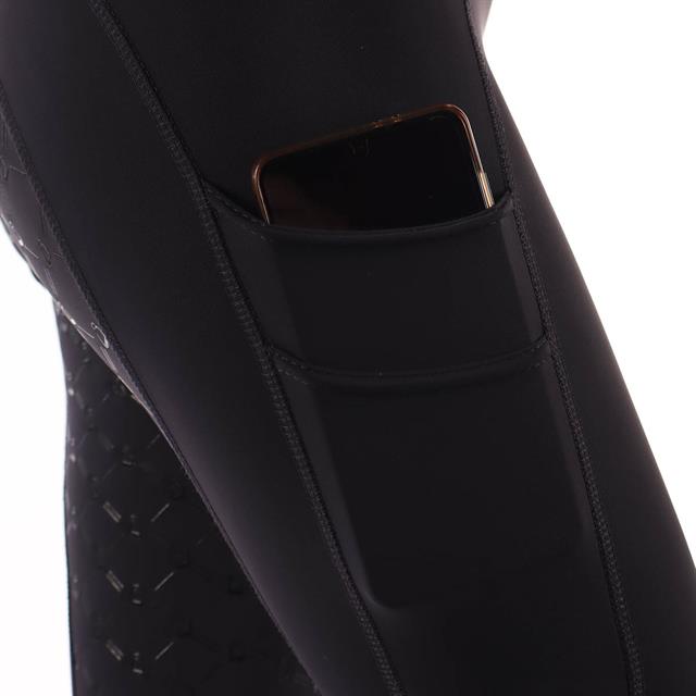 Legging d'équitation à fond full grip EJPhebe Enfantss Epplejeck Bleu foncé