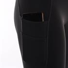 Legging d'équitation à fond full grip EJPhebe Enfantss Epplejeck Gris foncé
