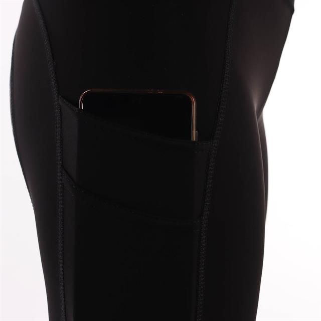 Legging d'équitation à fond full grip EJPhebe Enfantss Epplejeck Noir