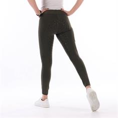 Legging d'équitation à fond full grip EJPhebe Enfantss Epplejeck Vert foncé