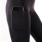 Legging d'équitation à fond full grip EJPhebe Epplejeck Bleu foncé
