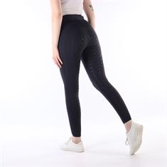 Legging d'équitation à fond full grip EJPhebe Epplejeck Bleu foncé