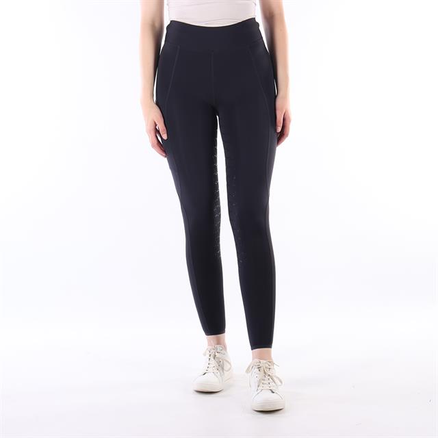 Legging d'équitation à fond full grip EJPhebe Epplejeck Bleu foncé