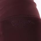 Legging d'équitation à fond full grip EJPhebe Epplejeck Rouge foncé