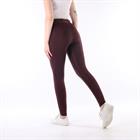 Legging d'équitation à fond full grip EJPhebe Epplejeck Rouge foncé