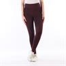 Legging d'équitation à fond full grip EJPhebe Epplejeck Rouge foncé