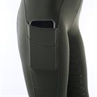 Legging d'équitation à fond full grip EJPhebe Epplejeck Vert foncé