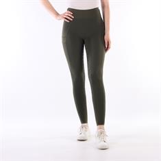 Legging d'équitation à fond full grip EJPhebe Epplejeck Vert foncé