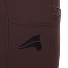 Legging d'équitation à fond full-grip ERMaxima Easy Rider Marron