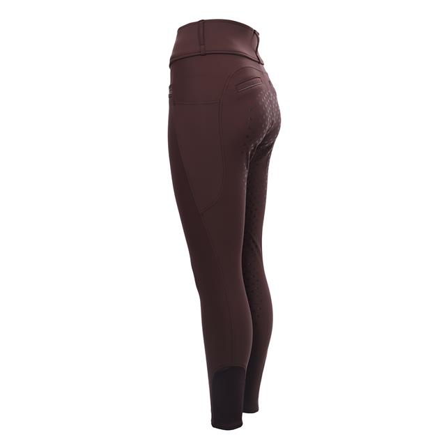 Legging d'équitation à fond full-grip ERMaxima Easy Rider Marron