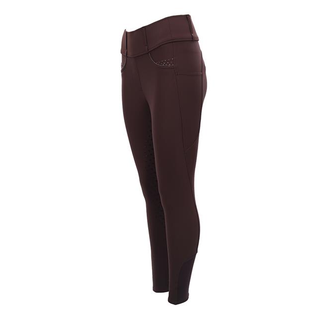 Legging d'équitation à fond full-grip ERMaxima Easy Rider Marron
