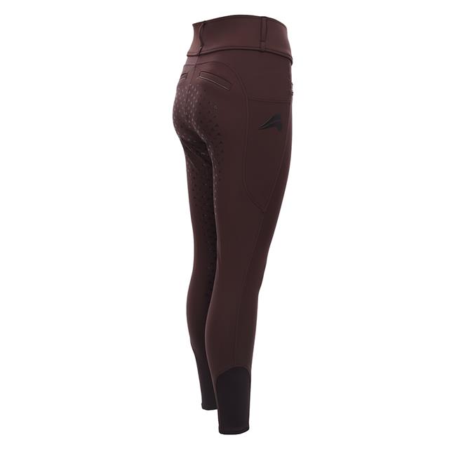 Legging d'équitation à fond full-grip ERMaxima Easy Rider Marron