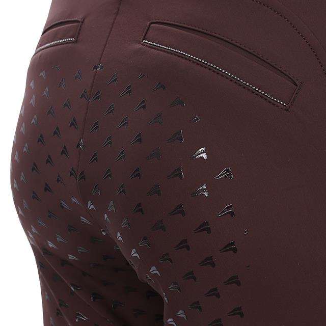 Legging d'équitation à fond full-grip ERMaxima Easy Rider Marron