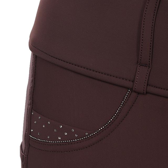 Legging d'équitation à fond full-grip ERMaxima Easy Rider Marron