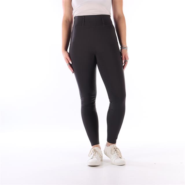 Legging d'équitation à fond full grip HVPLuci HV POLO Gris foncé