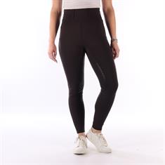 Legging d'équitation à fond full grip HVPLuci HV POLO Marron foncé