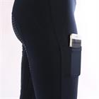Legging d'équitation à fond full grip Illustris Enfantss Epplejeck Bleu foncé