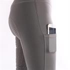 Legging d'équitation à fond full grip Illustris Enfantss Epplejeck Gris