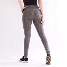 Legging d'équitation à fond full grip Illustris Enfantss Epplejeck Gris