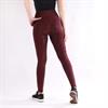 Legging d'équitation à fond full grip Illustris Enfantss Epplejeck Rouge foncé