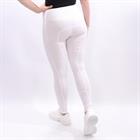 Legging d'équitation à fond full grip Illustris Epplejeck Blanc