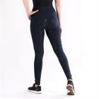 Legging d'équitation à fond full grip Illustris Epplejeck Bleu foncé