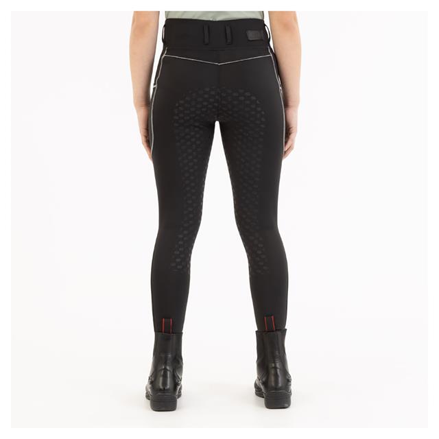Legging d'équitation à fond full-grip Ivana Eevolv BR Enfantss Noir