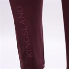 Legging d'équitation à fond full-grip KLJacqueline Kingsland Rouge foncé
