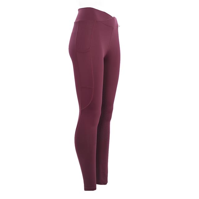 Legging d'équitation à fond full-grip KLJacqueline Kingsland Rouge foncé