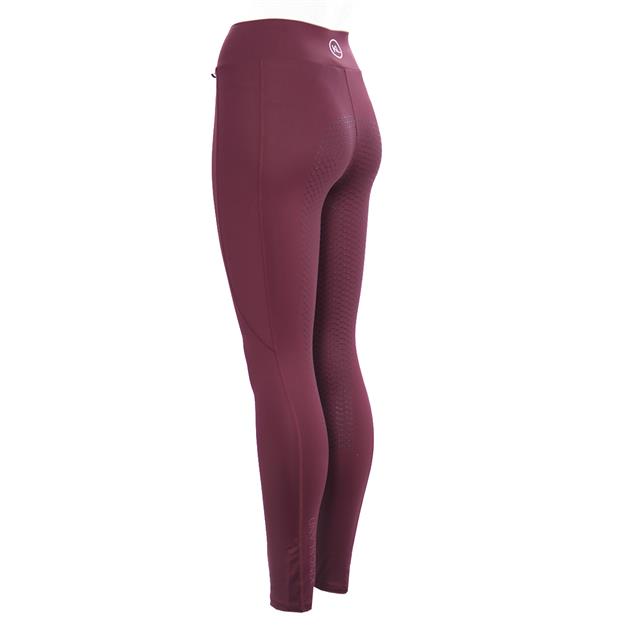 Legging d'équitation à fond full-grip KLJacqueline Kingsland Rouge foncé