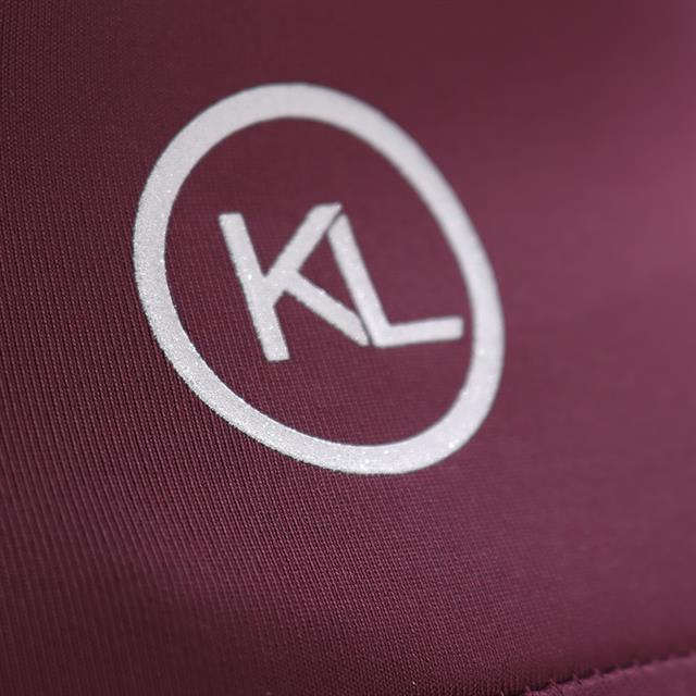Legging d'équitation à fond full-grip KLJacqueline Kingsland Rouge foncé