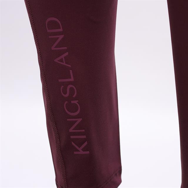Legging d'équitation à fond full-grip KLJacqueline Kingsland Rouge foncé