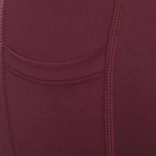 Legging d'équitation à fond full-grip KLJacqueline Kingsland Rouge foncé