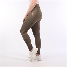 Legging d'équitation à fond full-grip Larvik Harry's Horse Marron moyen