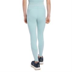 Legging d'équitation à fond full-grip Lizzie Mesh LeMieux Enfantss Bleu clair