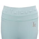 Legging d'équitation à fond full-grip LVValerie La Valencio Bleu clair