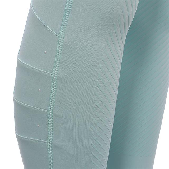Legging d'équitation à fond full-grip LVValerie La Valencio Bleu clair