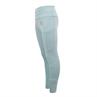 Legging d'équitation à fond full-grip LVValerie La Valencio Enfantss Bleu clair