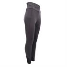 Legging d'équitation à fond full-grip LVValerie La Valencio Gris foncé